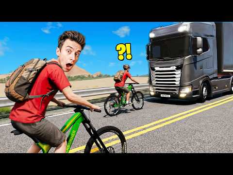 ЭТО БЫЛА ИХ ПОСЛЕДНЯЯ ПОЕЗДКА НА ВЕЛОСИПЕДАХ... (BeamNG.drive)