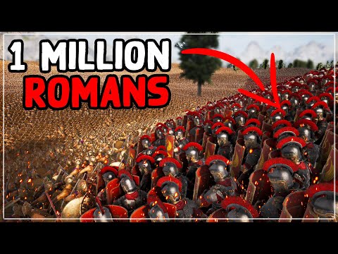 1 MILLION ROMANS Vs 1 MILLION SPARTANS - ULTIMATE EPIC BATTLE SIMULATOR 2