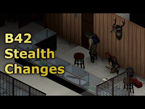 Changes To Stealth In B42 Unstable - Project Zomboid