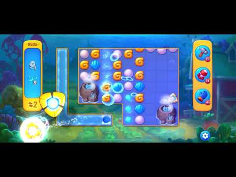 Fishdom level 9505 no boosters フィッシュダム ノーマル