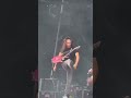 Herman Li Breaks Guitar Onstage