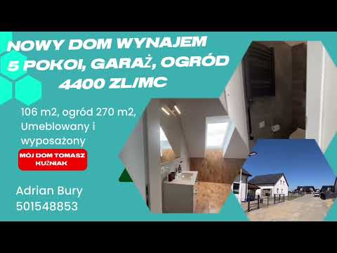 Zobacz Jak Wygląda Nowy Dom na Wynajem. Stargard osiedle KoraLo❤️e. Mój Dom Stargard Adrian Bury