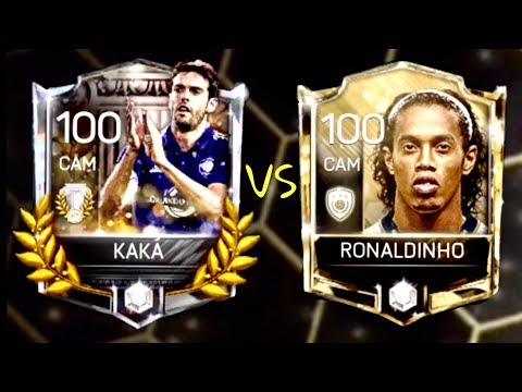 100 KAKA vs 100 RONALDINHO / Who’s Better fifa Master CAM / Fifa mobile S2 End of era Video