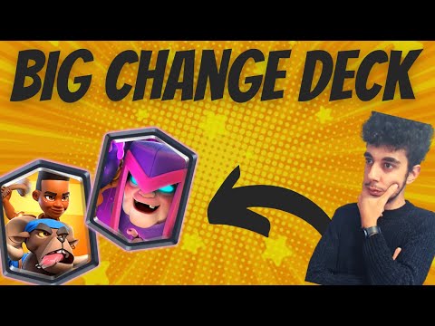 CAMBIO DI NUOVO DECK PER LADDER!!!! CLASH ROYALE ITA