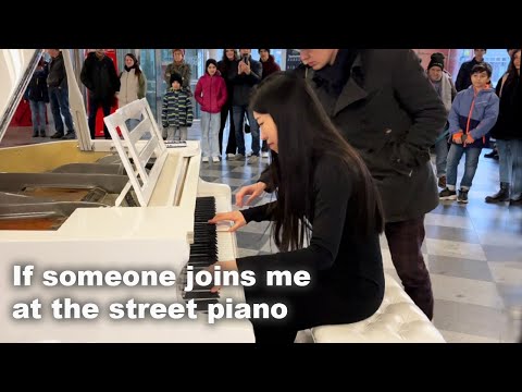 Unbelievable Street Piano Duet: Ed Sheeran's Shape Of You | YUKI PIANO & Thomas Krüger Rock It