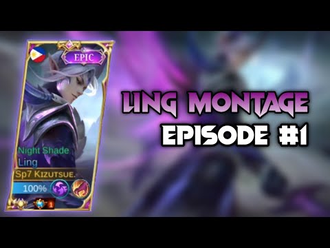 SUPER AGGRESSIVE FAST HAND LING TOP GLOBAL MONTAGE | EPISODE #1 | MLBB