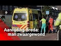 Man zwaargewond na aanrijding met busje in Breda