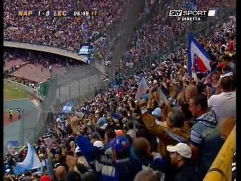 Napoli-Lecce 1-0 Calaiò   03/06/07