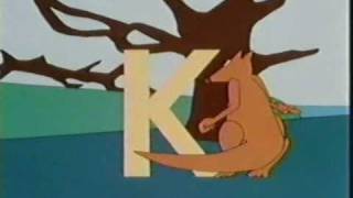 Classic Sesame Street animation- K for kangaroo