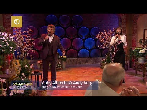 Gaby Albrecht & Andy Borg 🚢 Steig mit mir in das Traumboot der Liebe