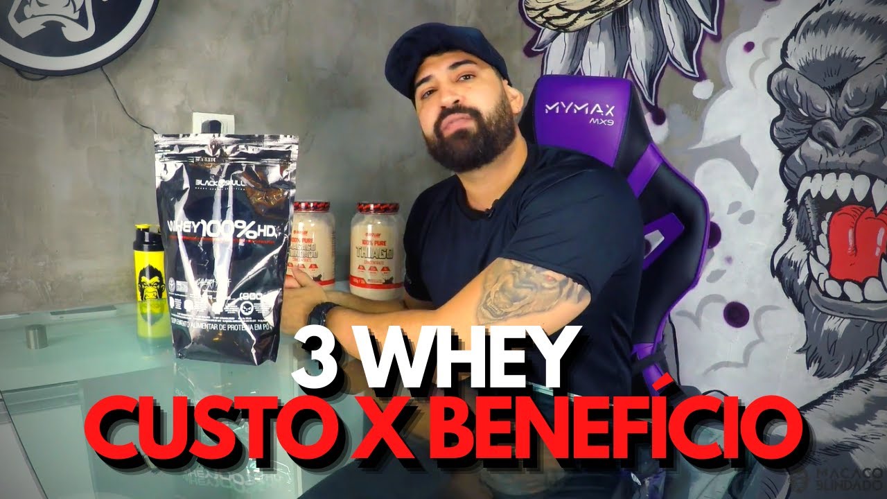 AVALIANDO A WHEY 100% HD DA BLACK SKULL