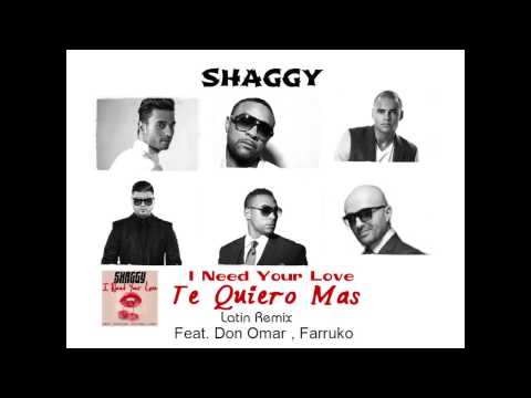 Shaggy ft Don Omar, Farruko, Faydee, Mohombi & Costi - TE QUIERO MAS (Latin Remix) produced by COSTI