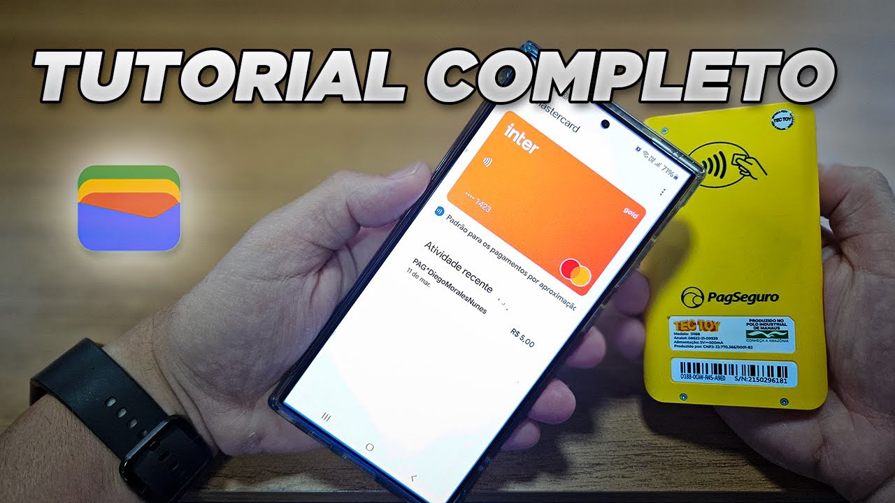 CARTEIRA GOOGLE 2024 - Como Configurar, Adicionar Cartões e Pagar por Aproximação