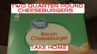 Great Value Burgers From Walmart Under $5