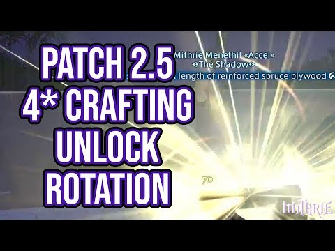 FFXIV 2.5 0533 4 Star Unlock Rotation (Patch 2.5)
