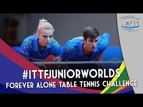 2017 #ITTFJuniorWorlds | Romanian Stars Forever Alone Table Tennis Challenge