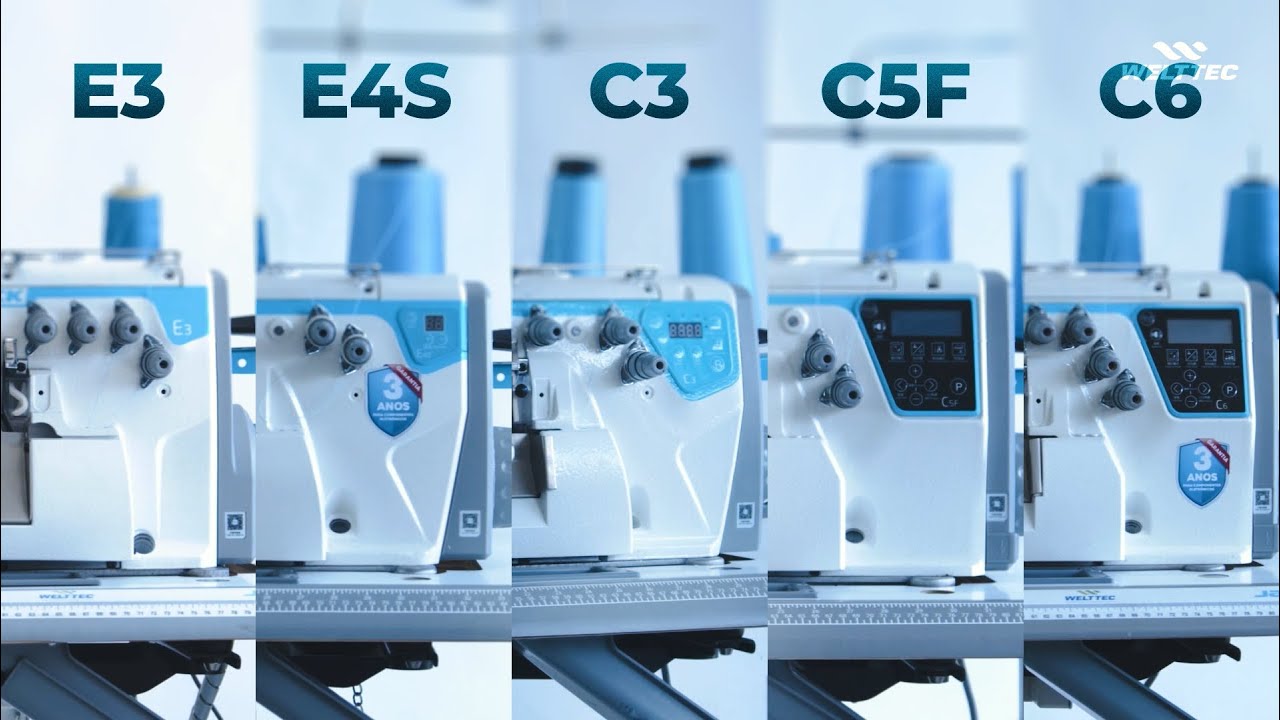 Comparativo de Overlocks da Jack