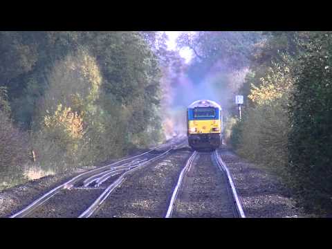 67002+DVT82306 On The 1v31 Holyhead-Cardiff WAG Past Tram Inn 29.10.12.