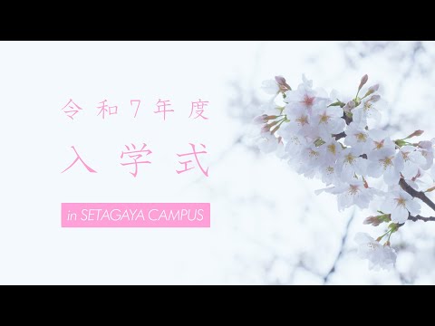 【東京農業大学】令和7年度 入学式 in 世田谷キャンパス