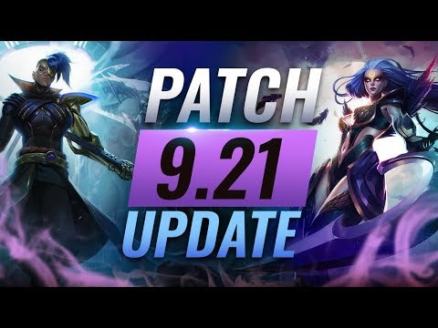 NEW UPDATE: BEST Champions TIER List – League of Legends Patch 9.21