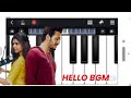 Hello Taqdeer Sad Violin Bgm Easy Piano Tutorial Hello Climax Bgm
