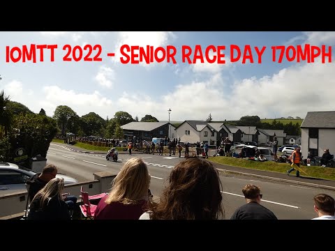 IOM TT 2022 - Senior Race Day(s) - 170 MPH Crosby Straight