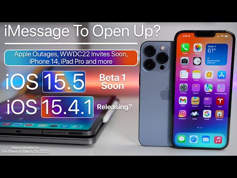 Apple Outages, Open iMessage, WWDC Invites, iOS 15.4.1 and more
