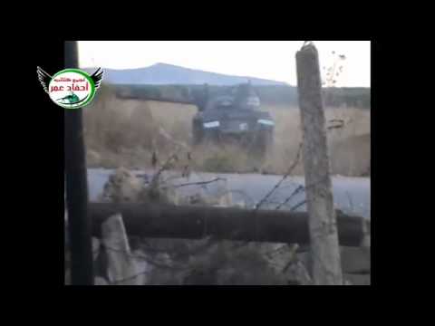 قصف مطار منغ العسكري بالدبابات من قبل كتائب أحفاد عمر