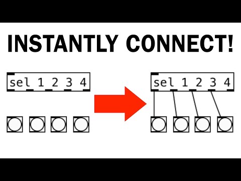 Efficient Patching (Pure Data Tutorial)