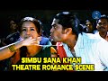 Sana Khan Simbu Sensational Romantic Scene STR Sana Khan Silambattam Movie Scene