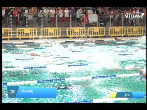 Serie 3 dei 100 Farfalla  Assoluti Maschi Master - Campionati Regionali Masters 2014 di Veneto e Fr