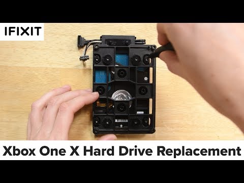 Xbox One X Hard Drive Replacement-How To