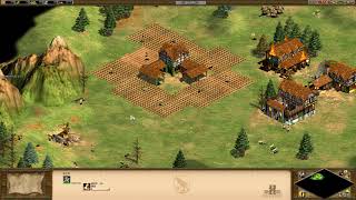 【まったりプレイ動画】Age of Empires II　アッティラ　コンスタンティノーブルの城壁　簡単