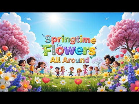 🌸🌞 Welcome to the Magical World of Springtime Flowers! 🎶🌼