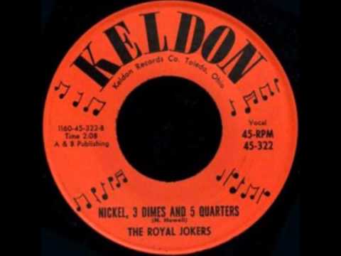 ROYAL JOKERS - LOVEY DOVEY / NICKEL 3 DIMES AND 5 QUARTERS - KELDON 322 - 1960