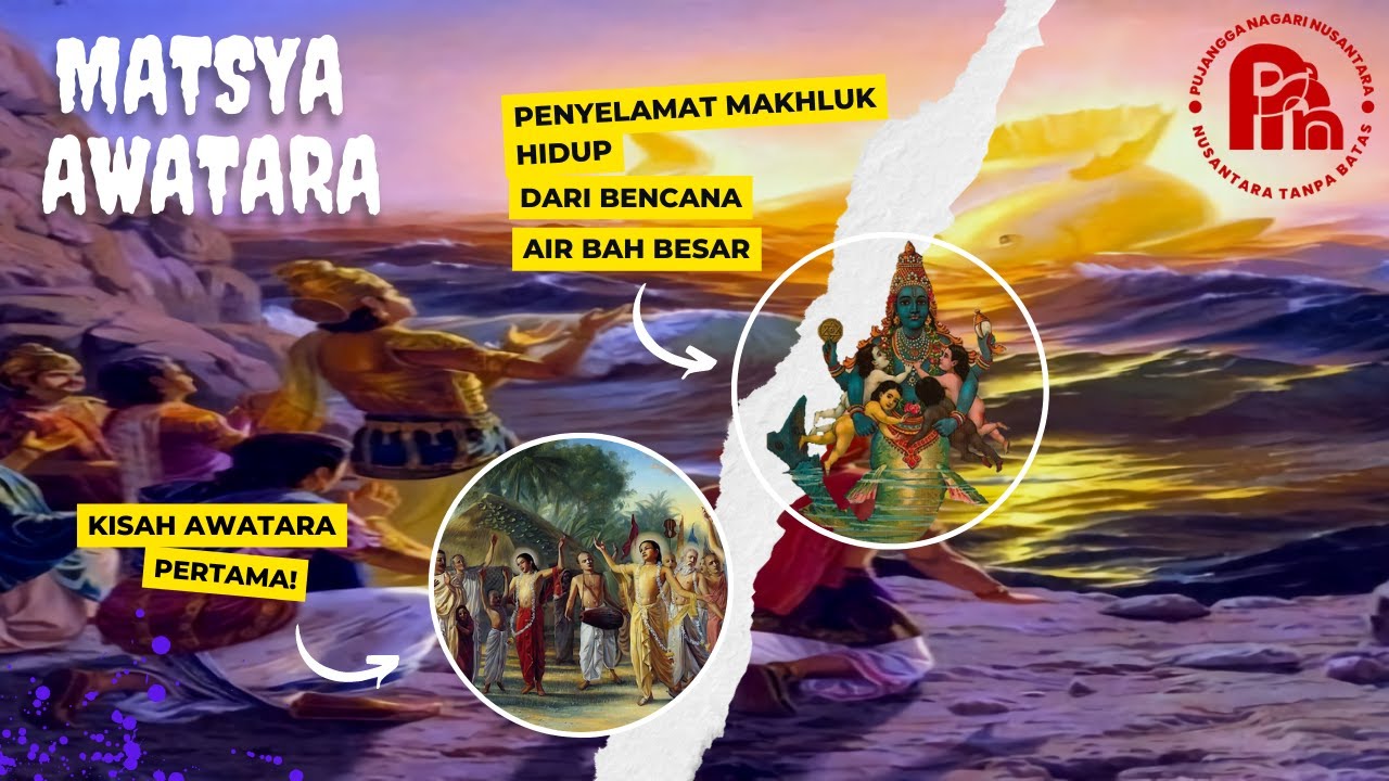 Matsya Awatara, Perwujudan Ikan Raksasa Dewa Wisnu