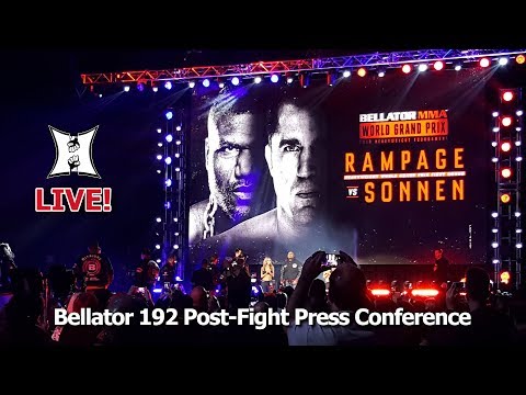 Bellator 192: Rampage vs Sonnen / Lima vs MacDonald Post-Fight Press Conference (LIVE!)