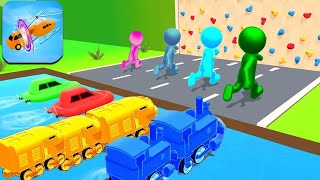 Shape Shifter 🏃‍♂️🚗🚲🚦All Levels Gameplay Walkthrough Android,ios Max Level Ep 2