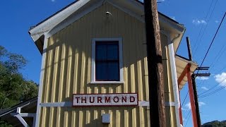 preview picture of video 'Five and a Half Minutes at Thurmond, WV'