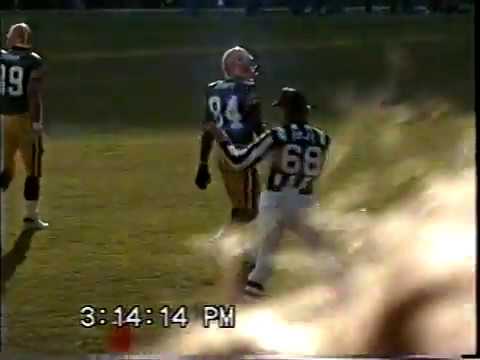 Packers vs Lions Nov. 21, 1993, Smack Talking in the Stands. Grandma Video.