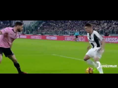 Marko Pjaca skill & assist vs Palermo 17/2/2017 Croatian Wizard 60 fps