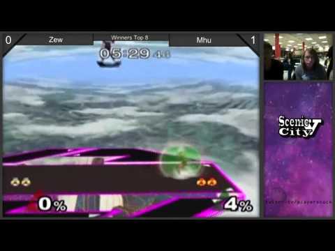 Scenic City V: Melee Singles -  Mew(Sheik) VS Zhu(Sheik)