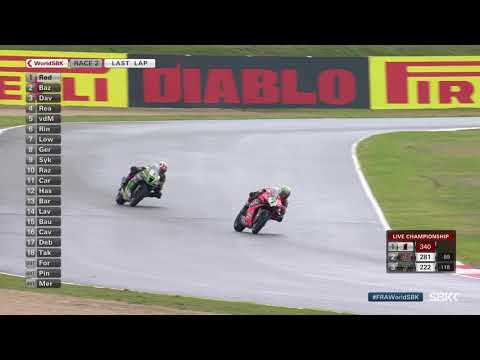 OVERTAKES for the victory in Race 2 at Magny-Cours