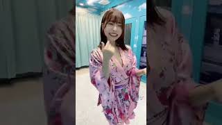 浴衣姿が可愛いと話題に【tiktok】