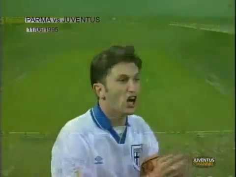 Parma - Juventus / Coppa Italia Final 1994-1995 (Del Piero, Vialli, Ravanelli, Asprilla, Zola)