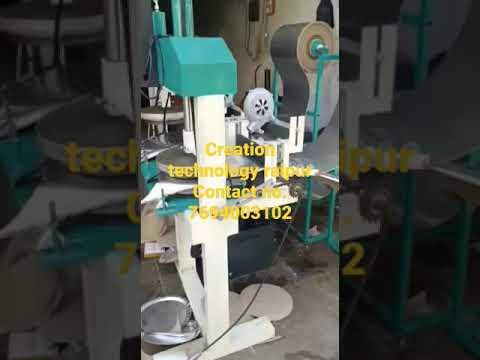 Paper Bowl Making Machine