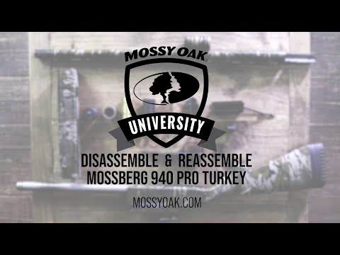 How to Break Down and Assemble a Mossberg 940 Pro Semiauto 12 Gauge Shotgun