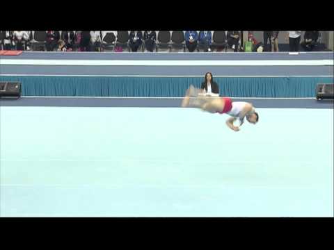 Dan Purvis- Floor - British Championships 2012 - Apparatus Final