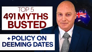 Australian Immigration News. Top 5 491 Visa Myths Busted + Work experience points and Deeming Dates