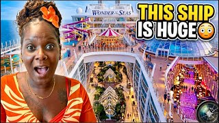 This Cruise Ship BLEW My Mind 😳 | Wonder of the Seas Royal Caribbean SOLO Cruise Vlog| Day 3